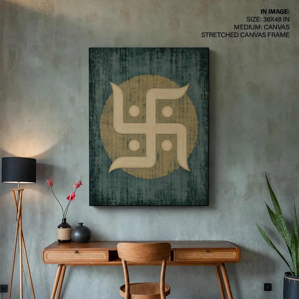Serene Spiritual Symbol – Vastu Shastra Space Decor, Northeast, For Spiritual Purity and Peace