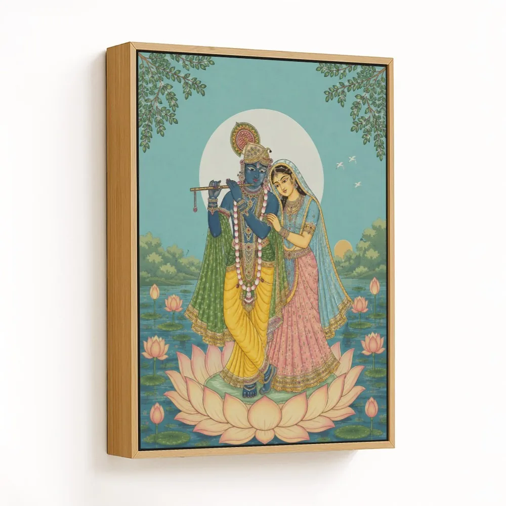 Radiant Radha Krishna – Vastu Energy Wall Decor, Northeast, For Love & Harmony
