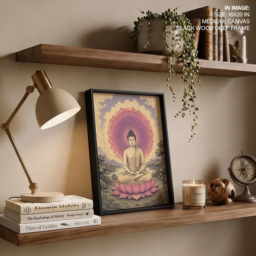 Tranquil Buddha Meditation – Vastu Energy Home Decor, Northeast, For Meditation & Spirituality