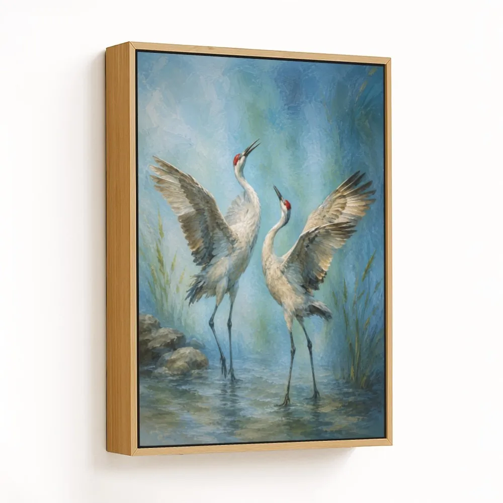 Dancing Cranes