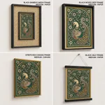 Kalamkari Peacock Vastu Painting