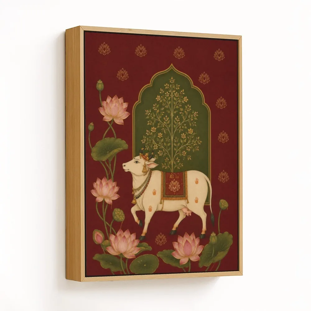 Gau Mata Kamal Vriksh – Vastu Shastra Space Decor, Southeast, For Grace and Wealth