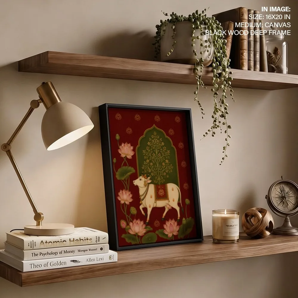 Gau Mata Kamal Vriksh – Vastu Shastra Space Decor, Southeast, For Grace and Wealth