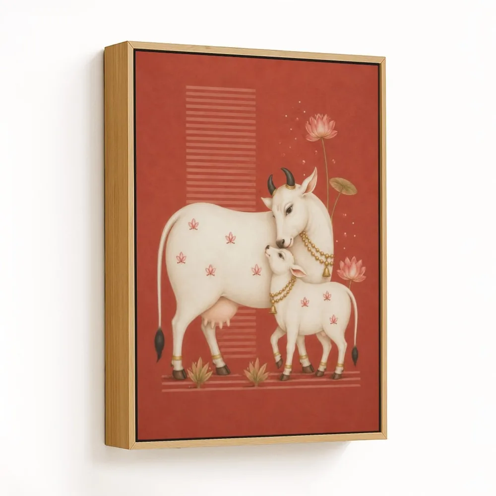 Gau Vatsa Kamal – Vastu Shastra Art, Southeast, For Grace and Wealth