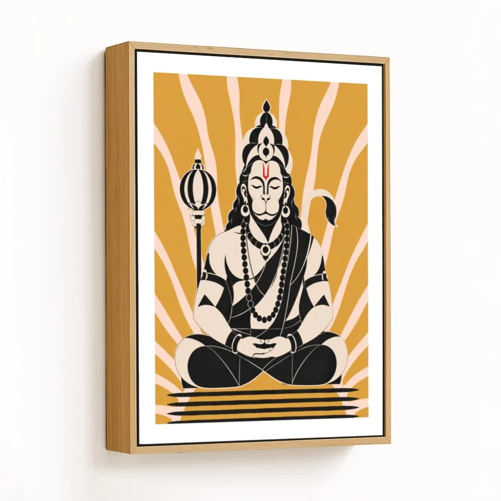 Shri Hanuman Chintan – Modern Divine Art