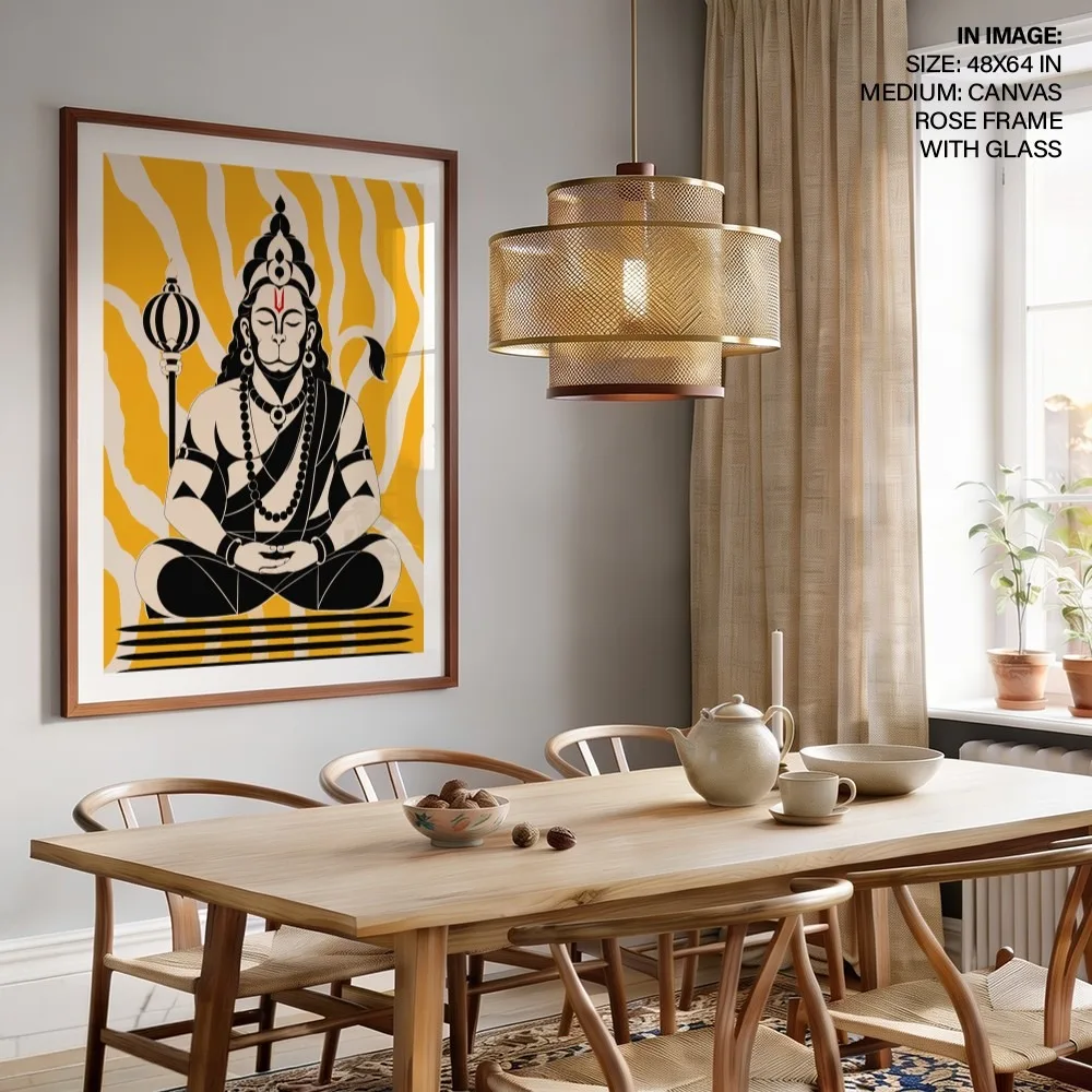 Shri Hanuman Dhyan – Modern Divine Art