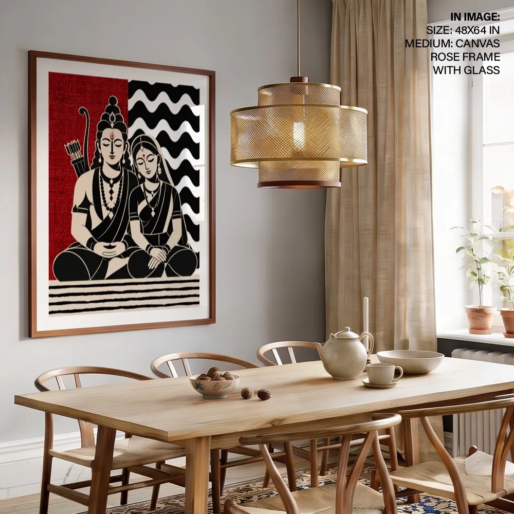 Shri Ram Sita Darshan – Modern Divine Art