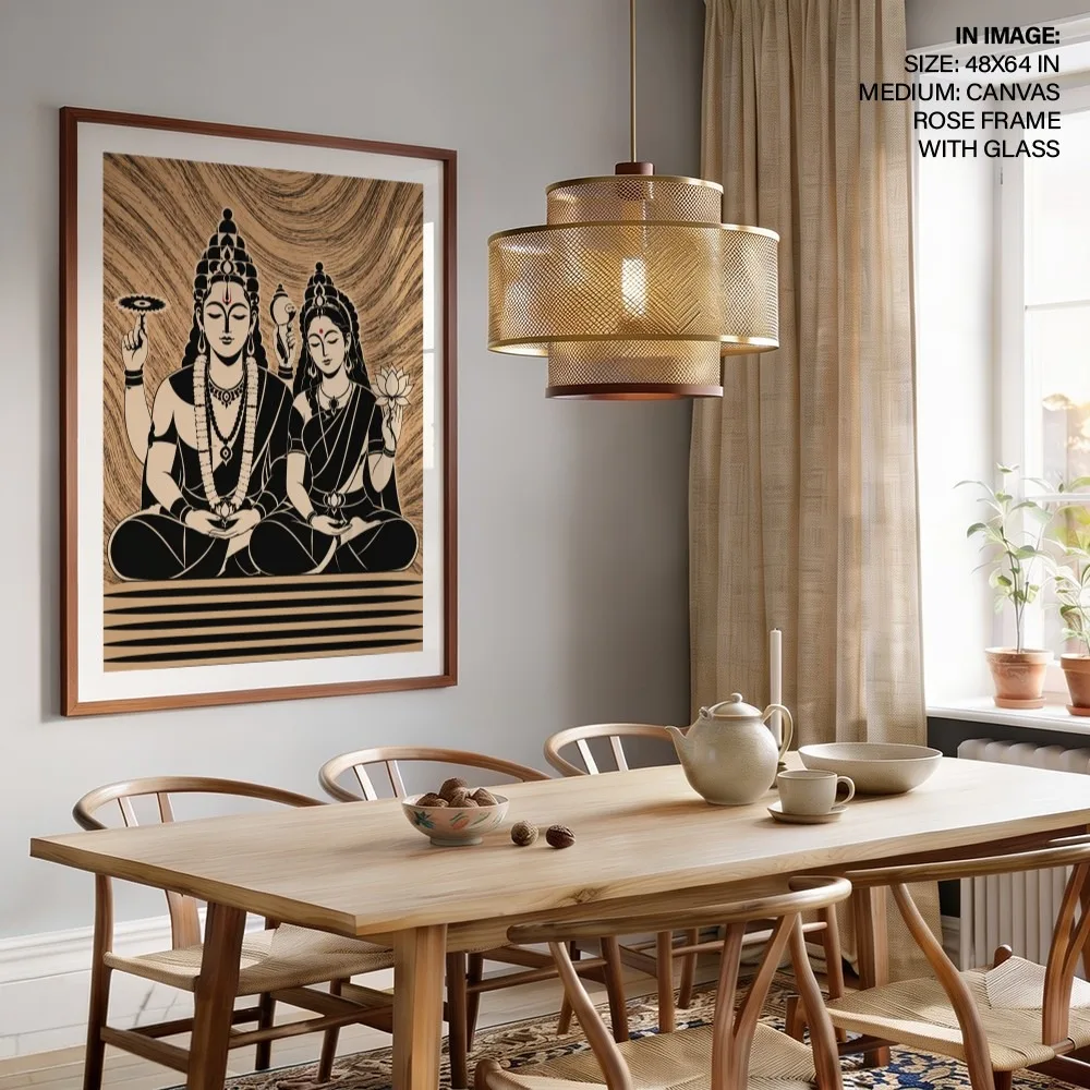Shri Lakshmi Narayan Dhyan – Modern Divine Art