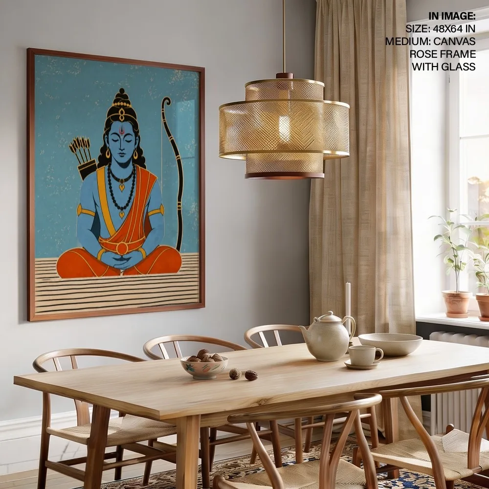 Shri Ram Dhyan – Indian Divine Wall Art