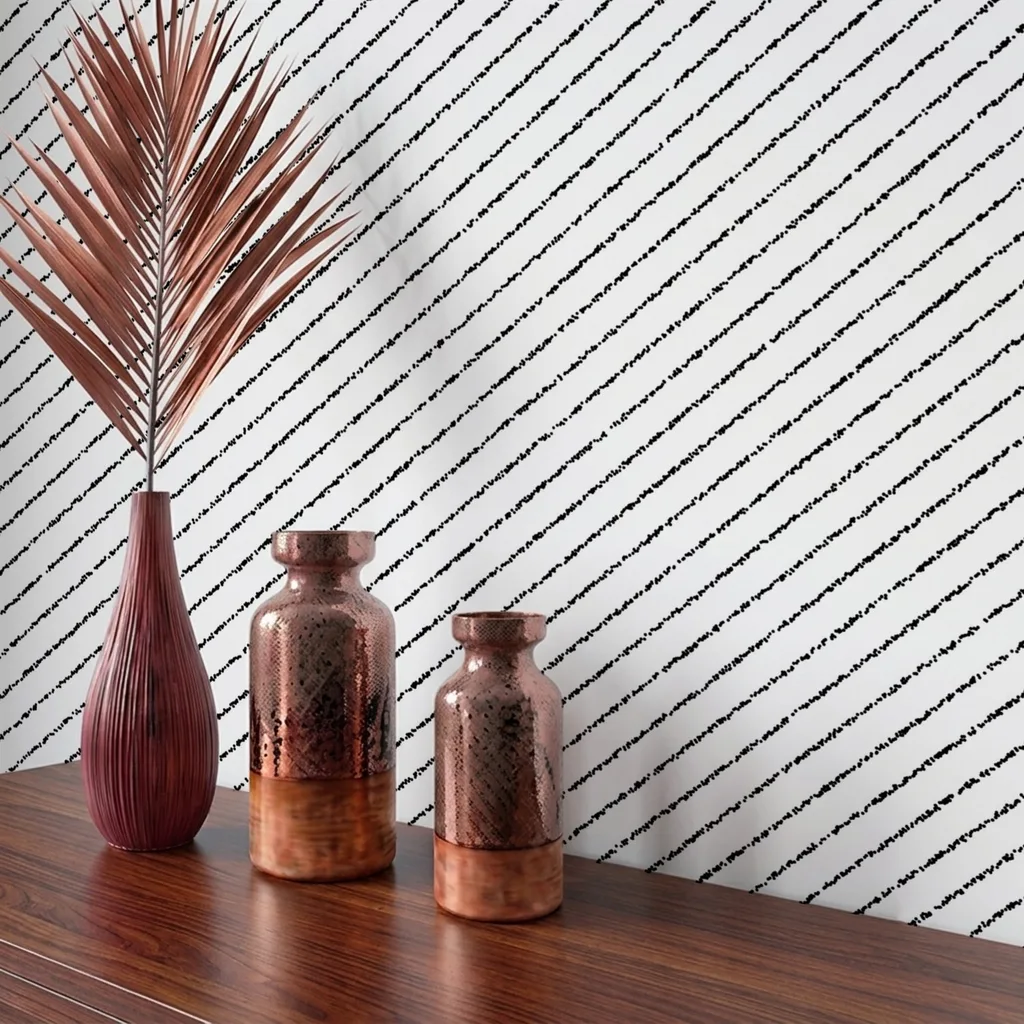 Geometric Diagonal Line Pattern