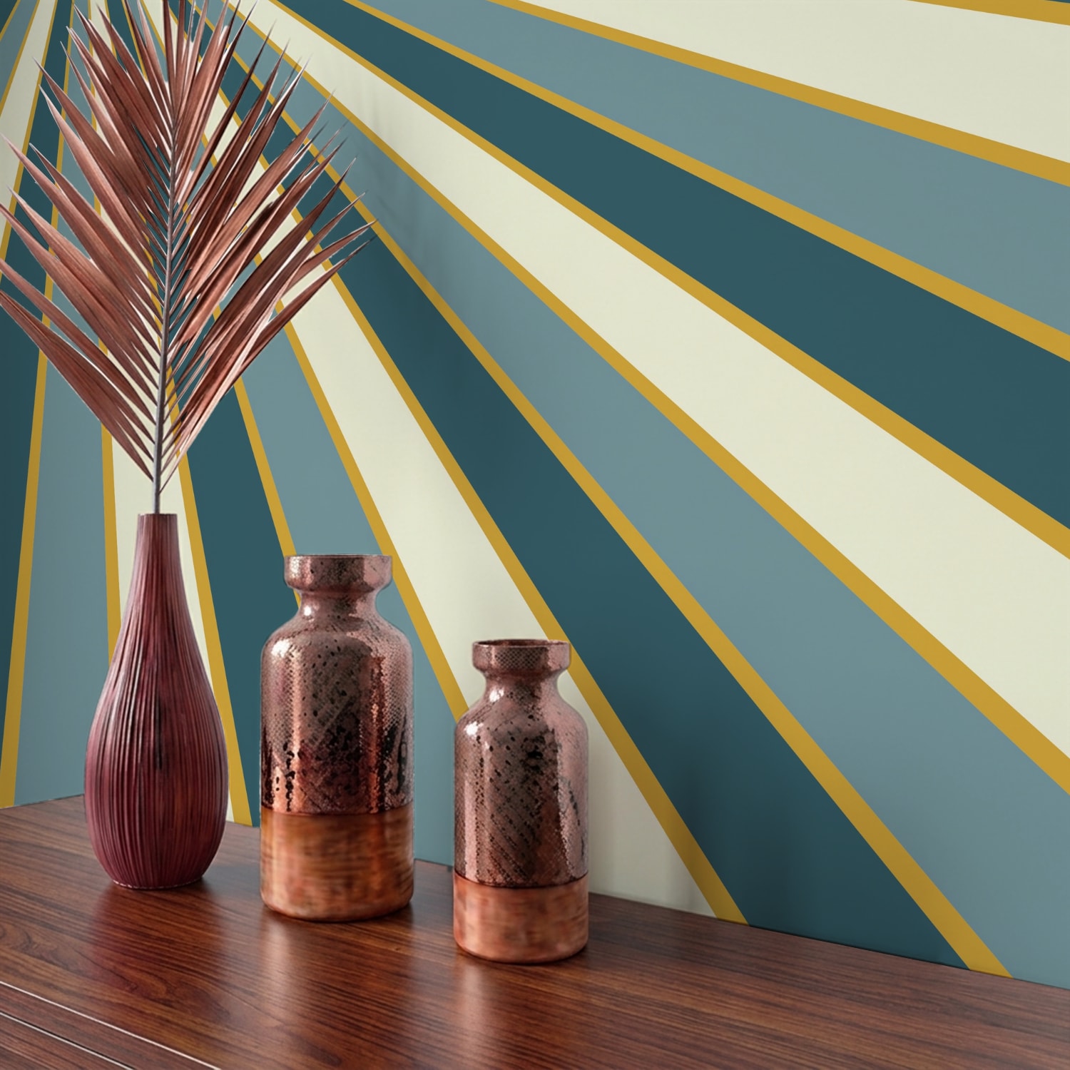 Geometric Sunburst Pattern