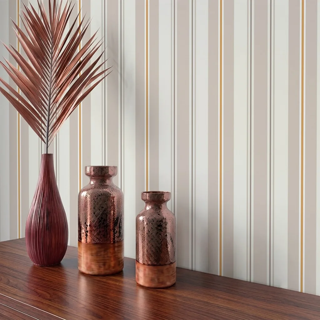 Geometric Vertical Stripes Pattern