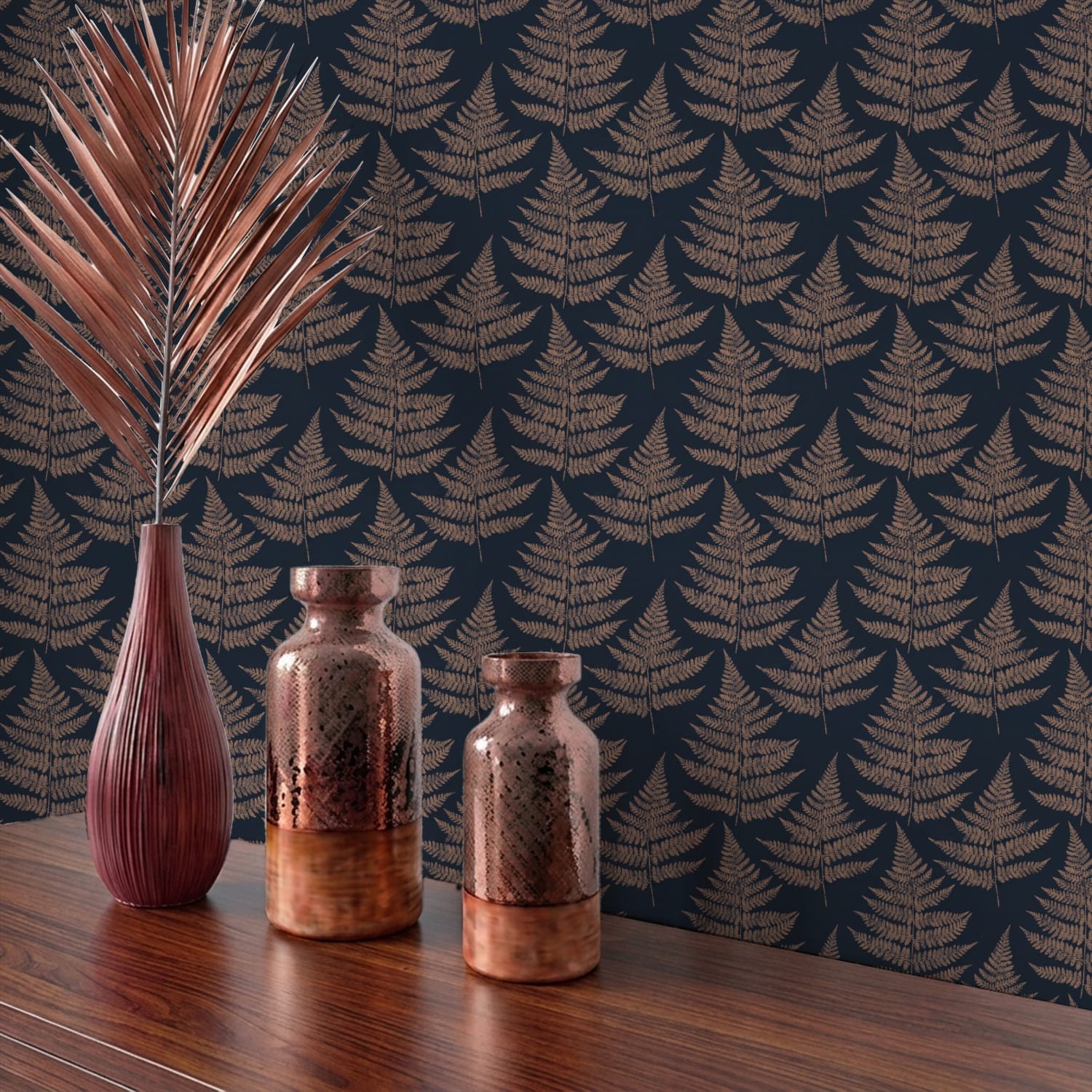 Botanical Fern Leaf Pattern