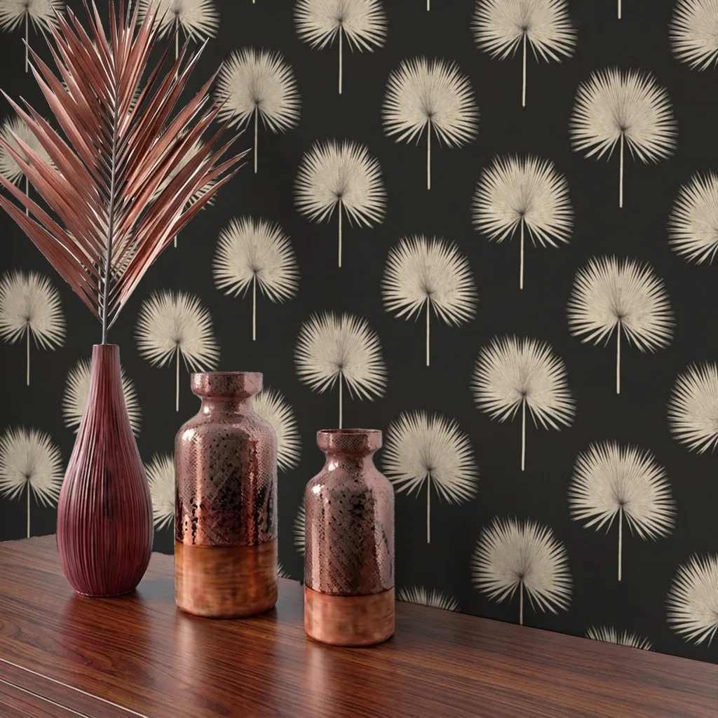 Tropical Palm Leaves Pattern