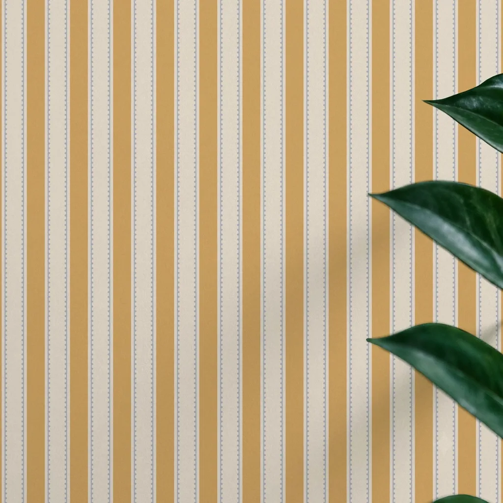 Striped Golden Beige Pattern