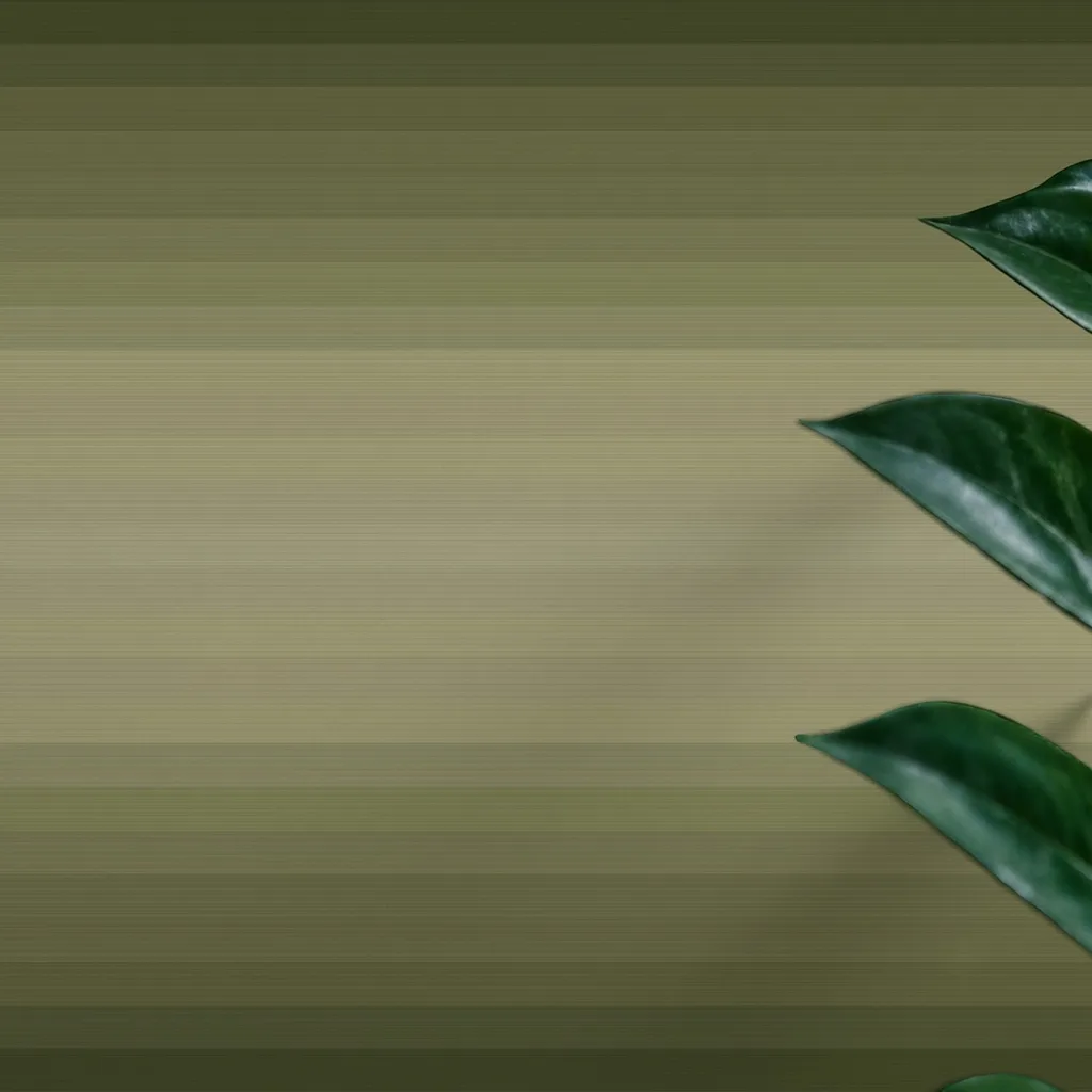 Abstract Green Gradient Stripes