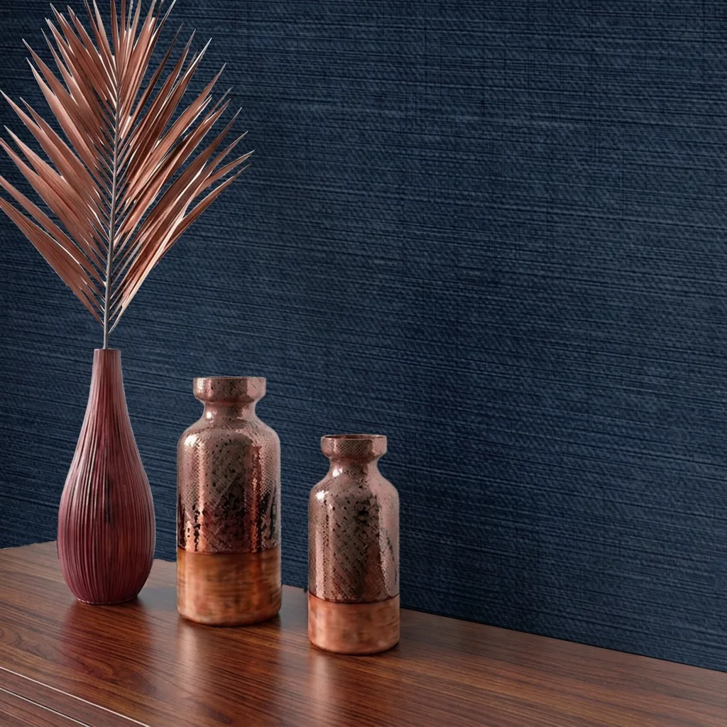 Textured Blue Fabric Pattern