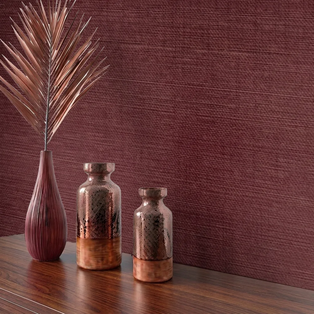 Textured Dark Red Fabric