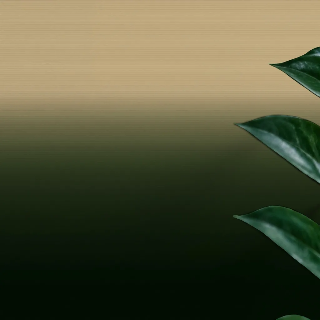 Abstract Beige Green Gradient