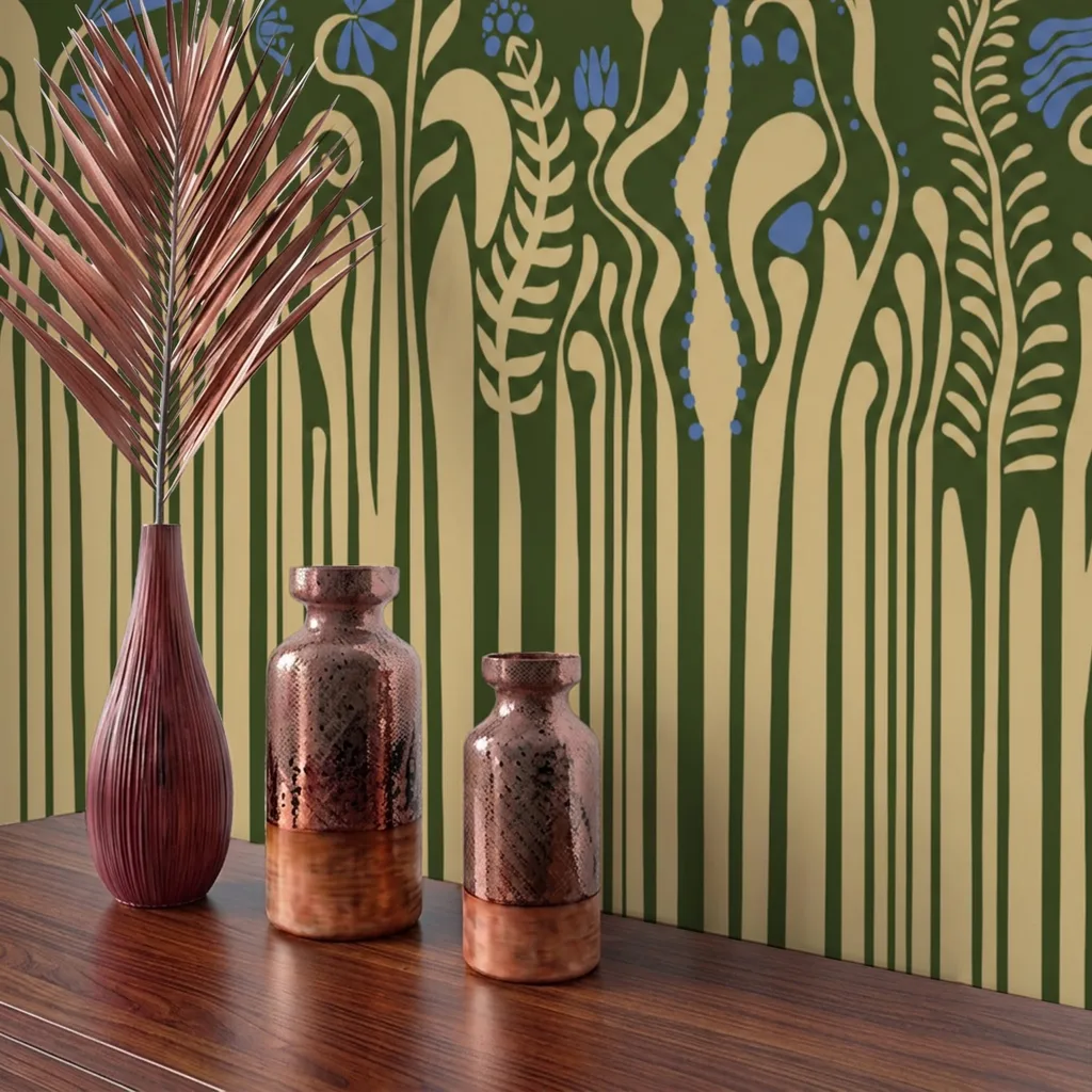 Art Nouveau Botanical Stems