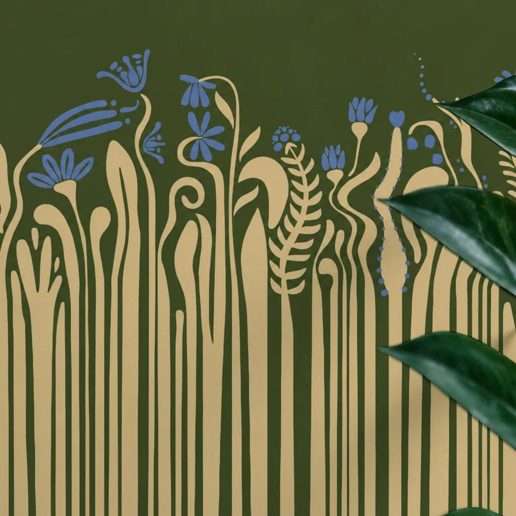 Art Nouveau Botanical Stems