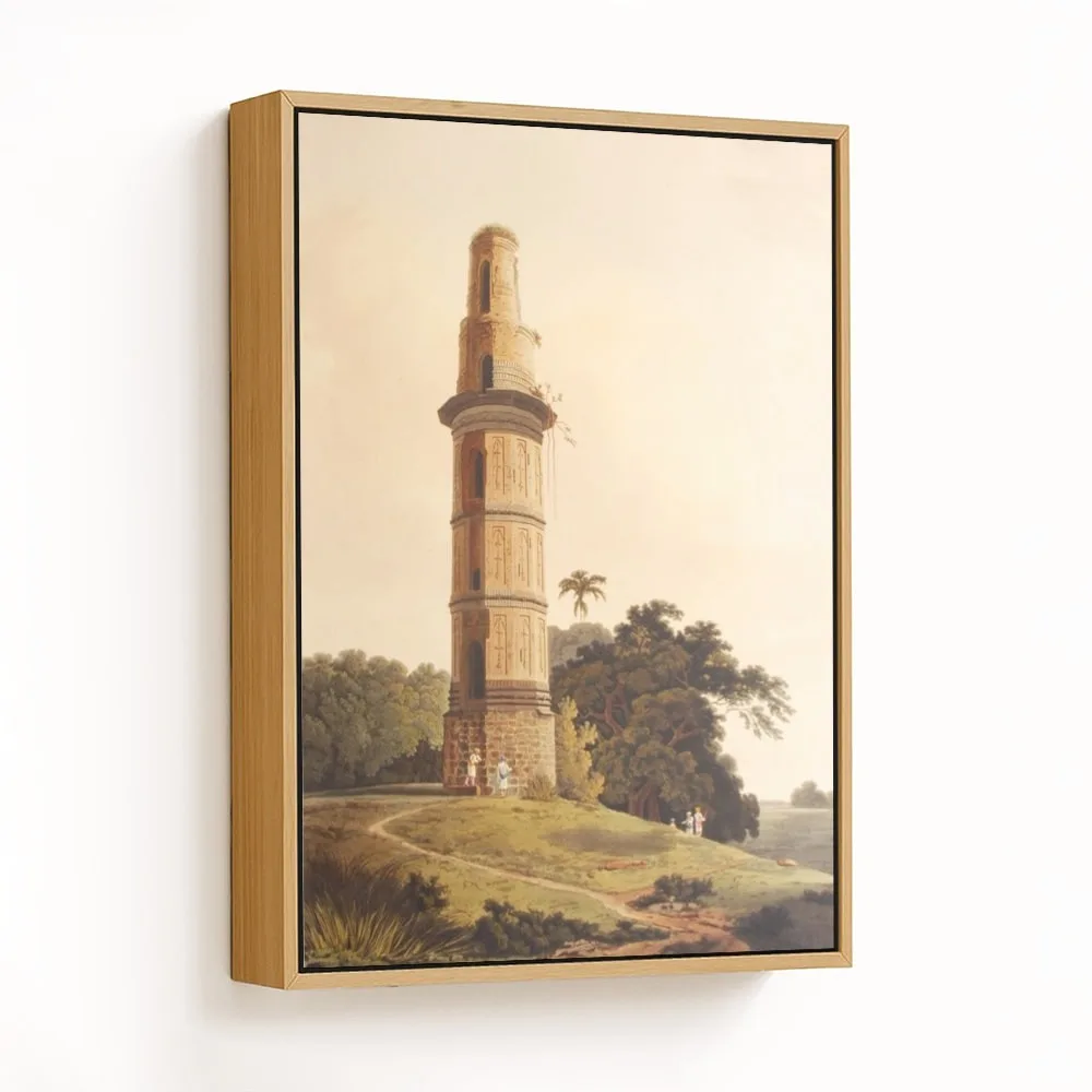 A minar at Gour by Thomas Daniell (1808) – Wall Hanging