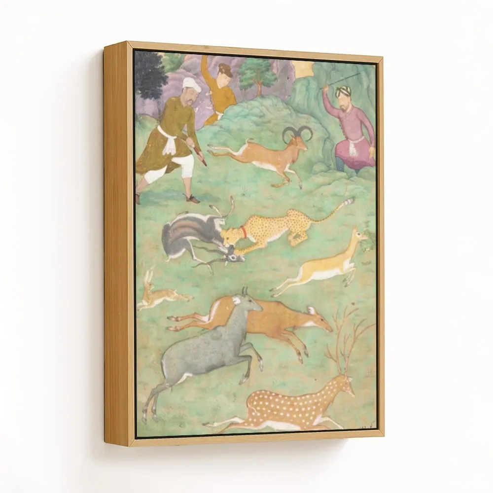 Antelope and deer hunt by Govardhan (c1602-1604) – Wall Decor