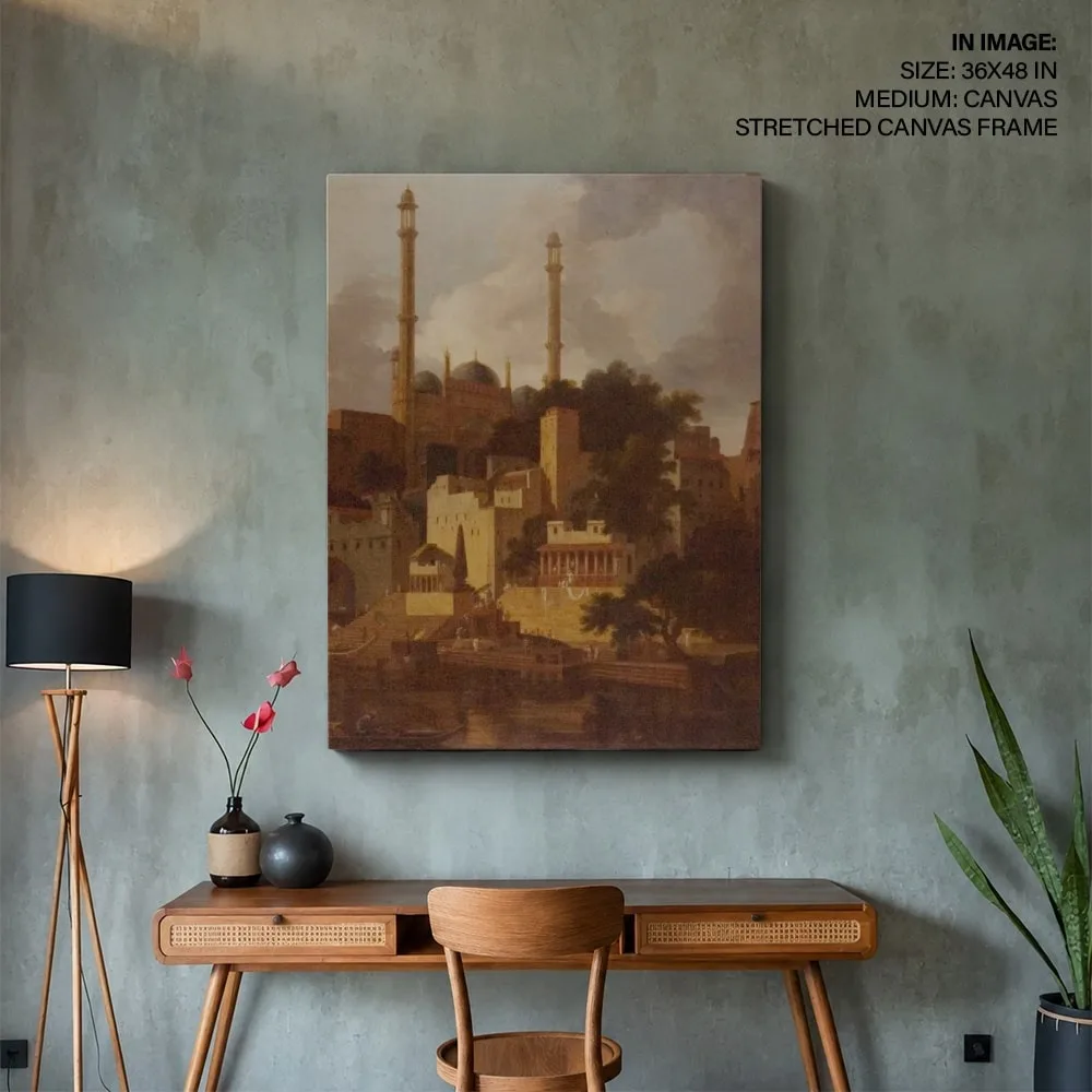 Aurangzeb's Mosque by Thomas Daniell (1700-1800) – Home Decor