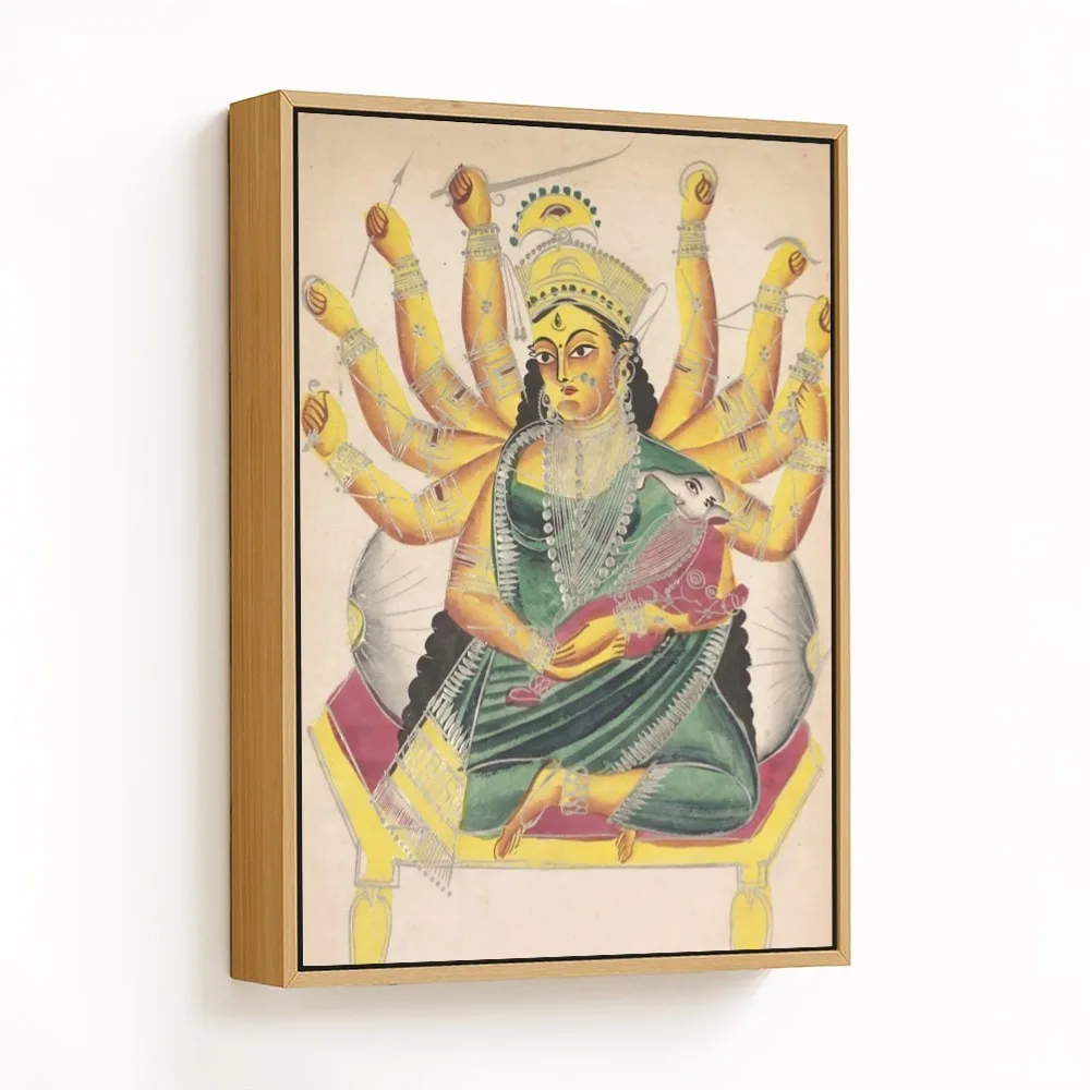 Ganesha-Janani (Mother of Ganesh) by Unknown Artist (c1890) – Home Decor