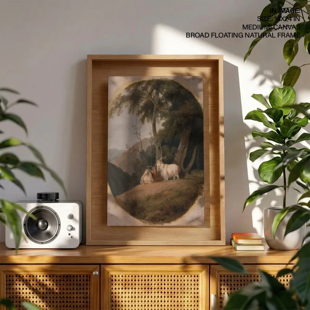Kashmir Goats by William Daniell (1790-1810) – Home Decor