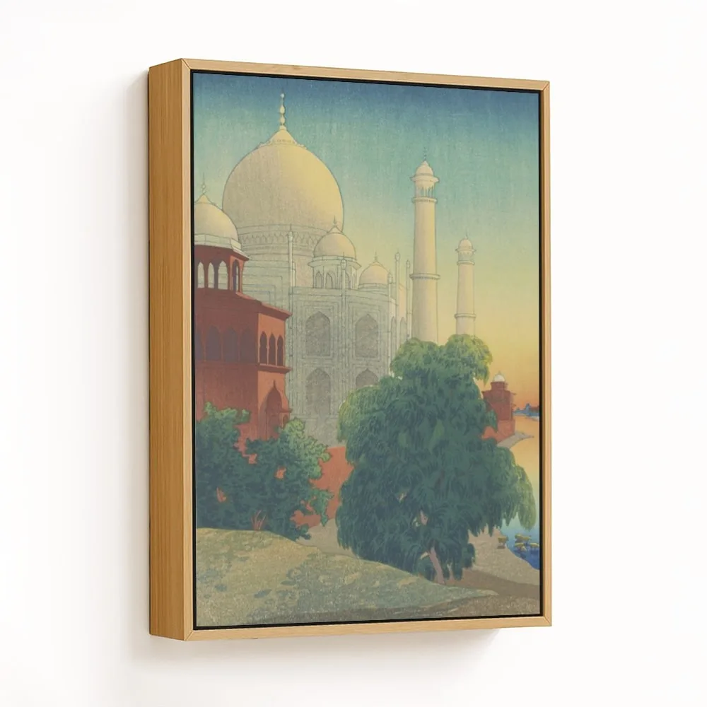Taj-Mahal, Sunset by Charles W. Bartlett (c1916) – Wall Art