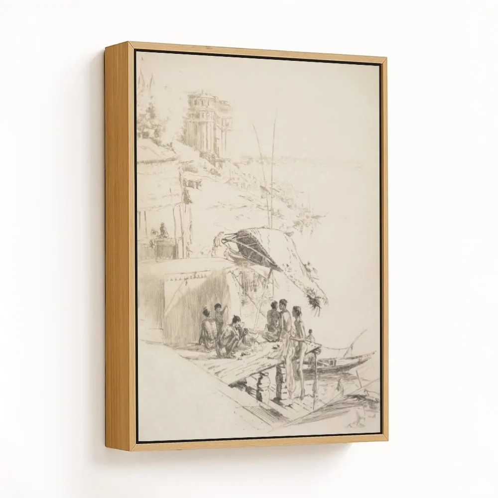 The umbrella. From the Second Indian plates by Ernest Stephen Lumsden (1914) – Home Decor