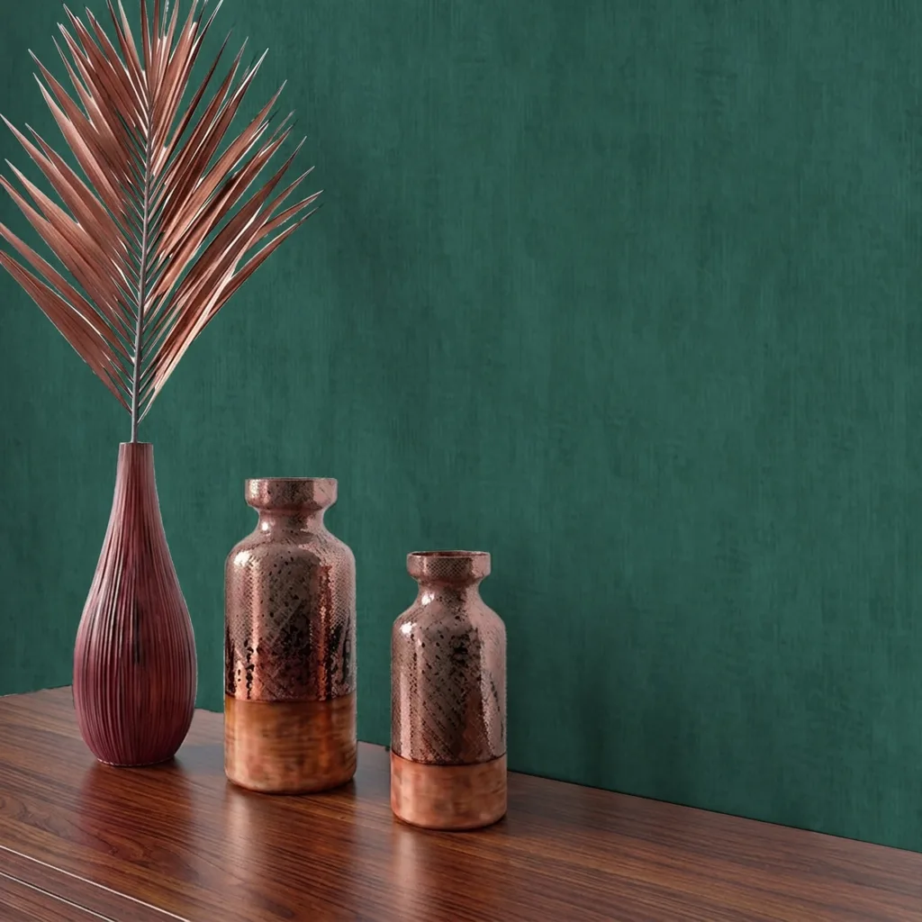 Abstract Textured Teal Green