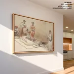 A Durbar Scene, Poona, October 3, 1792 by Robert Mabon – Wall Decor