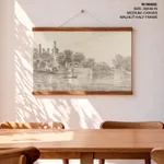 A View of Part of the City of Oud [Oudh] by William Hodges (c1783) – Wall Decor