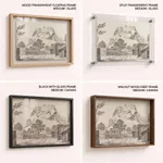 A View of Part of the West Side of Gwalior by William Hodges (c1783) – Wall Hanging