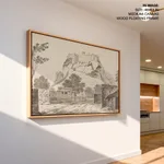 A View of Part of the West Side of Gwalior by William Hodges (c1783) – Wall Hanging