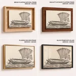 An Indian Sailing Vessel by William Hodges – Wall Painting