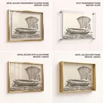 An Indian Sailing Vessel by William Hodges – Wall Painting