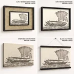 An Indian Sailing Vessel by William Hodges – Wall Painting