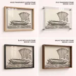 An Indian Sailing Vessel by William Hodges – Wall Painting