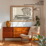 An Indian Sailing Vessel by William Hodges – Wall Painting
