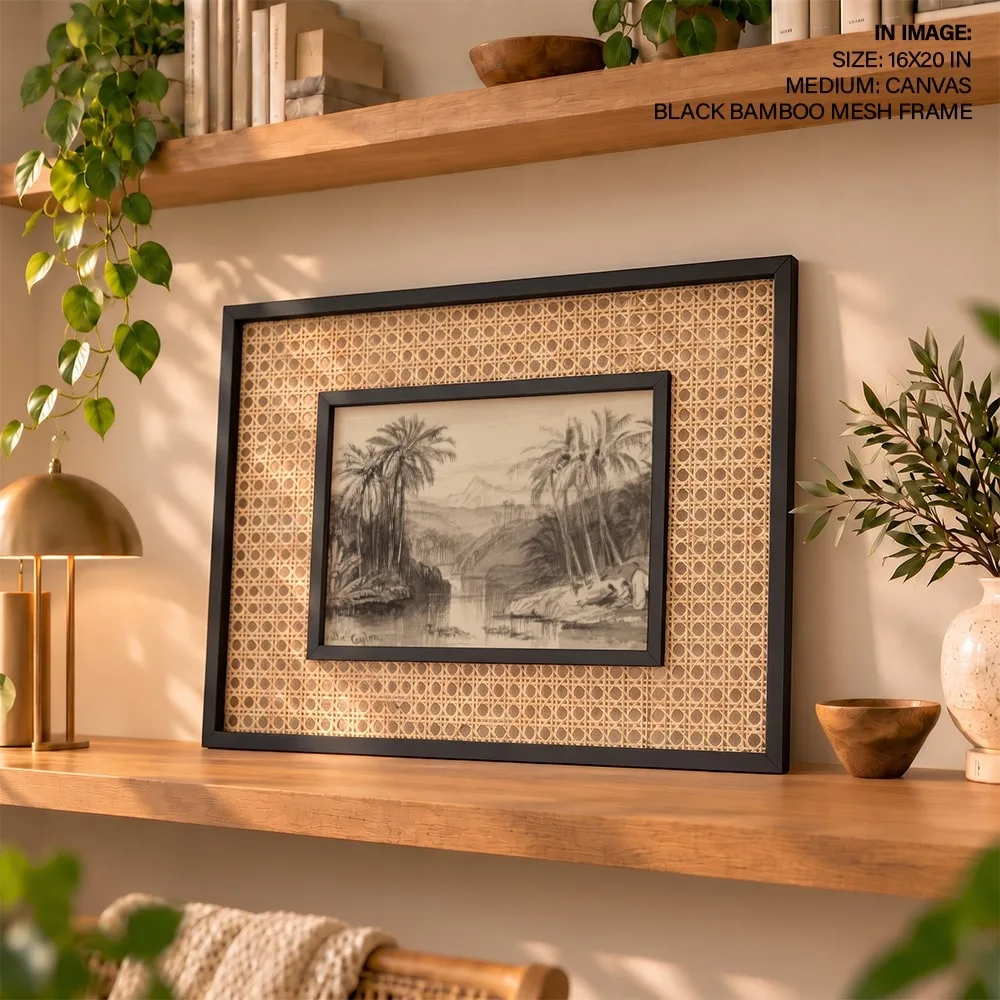 Avisavella, Ceylon by Edward Lear (1884-1885) – Wall Hanging