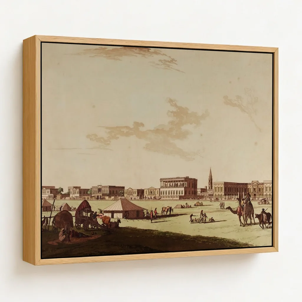 Esplanade Row and the Council House by Thomas Daniell (1788) – Wall Painting