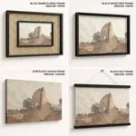 Gate of the Old Fort at Old Benares by Samuel Davis (c1792) – Wall Decor