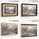 Illustration to Tennyson's You Ask Me Why: Areka Palms, Ratanapooru, Ceylon by Unknown Artist – Home Decor