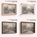 Illustration to Tennyson's You Ask Me Why: Areka Palms, Ratanapooru, Ceylon by Unknown Artist – Home Decor