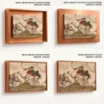 Lion Hunt on Elephants by Unknown Artist – Wall Decor