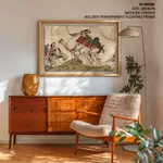 Lion Hunt on Elephants by Unknown Artist – Wall Decor