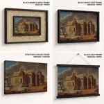 Mausoleum with Stone Elephants by Francis Swain Ward, ca. 1734–1794 (1788) – Wall Hanging